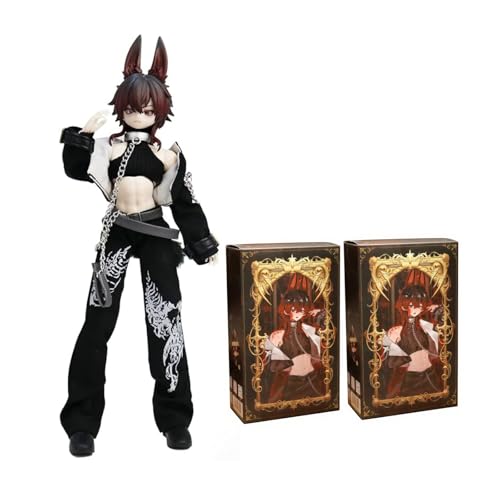 BJD Puppe - The Past In Sicily Series MJD Action Figure, 6.7 Inch Ball Ball Jointed Doll, Anime Actionfiguren Sammelfiguren Sammler Kunstspielzeug, 2PC von Generisch