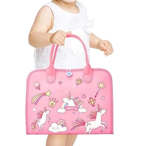 Baby Activity Board | Fühl-Lernspielzeug | Sensorikbuch - Für Kinder 3-8 Jahre Mädchen Reisen Flugzeug Kindergarten Zuhause Familienfeiern von Generisch