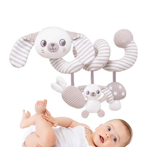 Baby-Autositz-Spielzeug, Kinderwagen-Hängespielzeug, Tier-Plüsch-Rassel, Knistergeräusche, weiches sensorisches Aktivitätsspielzeug, interaktives Lerngeschenk für und Mädchen, Reisebett, 36 x Baby-Autositz-Spielzeug, Kinderwagen-Hängespielzeug, Tier-Plüsch-Rassel, Knistergeräusche, weiches sensorisches Aktivitätsspielzeug, interaktives Lerngeschenk für und Mädchen, Reisebett, 36 x von Generisch