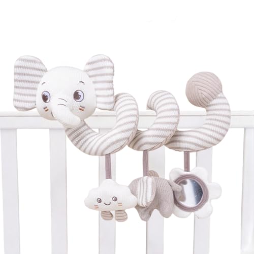 Baby-Autositz-Spielzeug, Kinderwagen-Hängespielzeug, Tier-Plüsch-Rassel, Knistergeräusche, weiches sensorisches Aktivitätsspielzeug, interaktives Lerngeschenk für und Mädchen, Reisebett, 36 x Baby-Autositz-Spielzeug, Kinderwagen-Hängespielzeug, Tier-Plüsch-Rassel, Knistergeräusche, weiches sensorisches Aktivitätsspielzeug, interaktives Lerngeschenk für und Mädchen, Reisebett, 36 x von Generisch