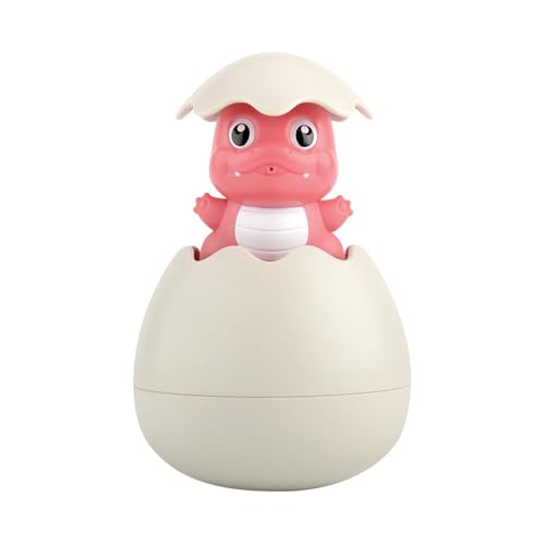 Baby Bad Bad Spielzeug Kleine gelbe Ente Dusch Kopf Kidsrens Bad Spiel Pinguin Dinosaurier Schwimmendes Spray Ei Wasserstrahl Spiel Badewanne Spielzeug für 1 bis 4 Jahre alte Baby Kinder Geschenk von Generisch
