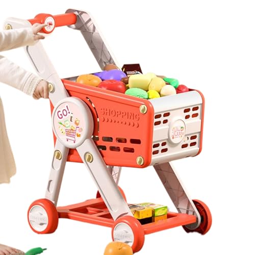 Baby Einkaufswagen Spielzeug – Kinder Einkaufswagen Mit Zubehör | Lebensmittel Spielset Mit obstt Gemüse, Supermarkt Rollenspiel Lernspielzeug Für Kleinkinder Ab 1 2 3 Jahren, Pädagogisches Sortier Baby Einkaufswagen Spielzeug – Kinder Einkaufswagen Mit Zubehör | Lebensmittel Spielset Mit obstt Gemüse, Supermarkt Rollenspiel Lernspielzeug Für Kleinkinder Ab 1 2 3 Jahren, Pädagogisches Sortier von Generisch