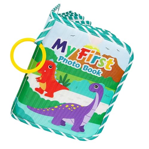 Baby-Fotoalbum – weiches Dinosaurier-Bilderbuch, für 10,2 x 15,2 cm großes Sammlerstück, niedliches Erinnerungs-Bilderalbum mit sicherem Spiegel, für Jungen, Mädchen, Kinder Baby-Fotoalbum – weiches Dinosaurier-Bilderbuch, für 10,2 x 15,2 cm großes Sammlerstück, niedliches Erinnerungs-Bilderalbum mit sicherem Spiegel, für Jungen, Mädchen, Kinder von Generisch