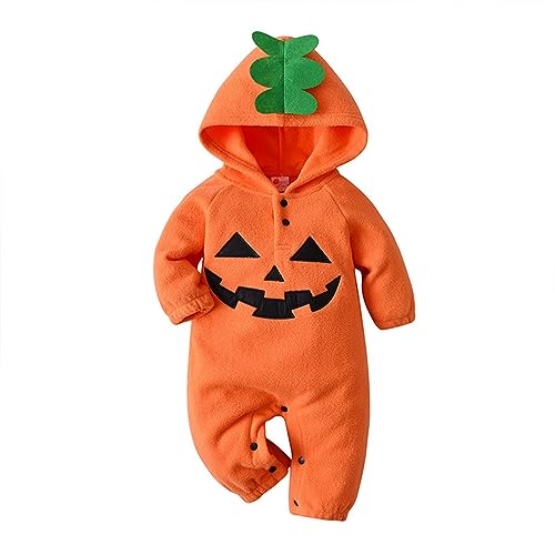 Baby Halloween Kostüm Pumpkin Faschingskostuem Unisex Jungen Mädchen Jumpsuits Sets Neugeborene Langärmelige Kürbis Druck Kostüm Feiertage Party Meine Ersten Halloween 0-6 Monate Baby Halloween Kostüm Pumpkin Faschingskostuem Unisex Jungen Mädchen Jumpsuits Sets Neugeborene Langärmelige Kürbis Druck Kostüm Feiertage Party Meine Ersten Halloween 0-6 Monate von Generisch