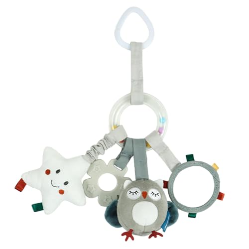 Baby Hanging Toys - Rasseln Kinderspielzeug für Kinder - Baby -Autositzspielzeug für Säugling mit Teether Hanging Toys Clip auf Kinderwagen Spielzeug Weiche Plüsch -Babyspielzeug für und Mädche Baby Hanging Toys - Rasseln Kinderspielzeug für Kinder - Baby -Autositzspielzeug für Säugling mit Teether Hanging Toys Clip auf Kinderwagen Spielzeug Weiche Plüsch -Babyspielzeug für und Mädche von Generisch