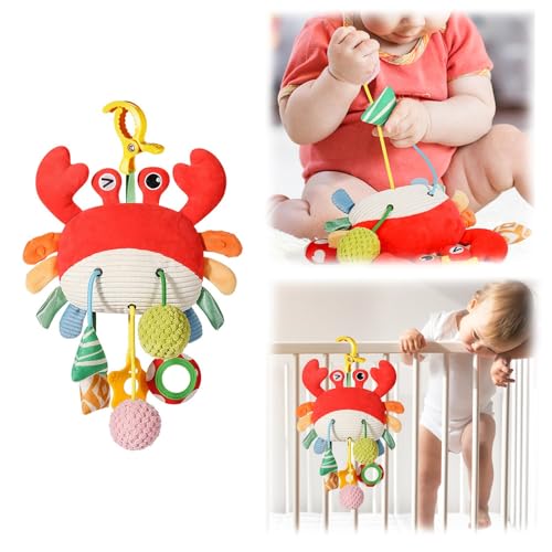 Baby Kinderwagen Spielzeug 0-18 Monate Sensorisches Montessori-Spielzeug mit Hängenden Plüschtiere Autositz Babybett Tragbar Neugeborenen Geschenk Junge Mädchen Baby Kinderwagen Spielzeug 0-18 Monate Sensorisches Montessori-Spielzeug mit Hängenden Plüschtiere Autositz Babybett Tragbar Neugeborenen Geschenk Junge Mädchen von Generisch