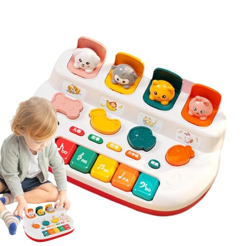 Baby Piano Toy, Piano Keyboard Cute Animal Musical Instrument, Educational Musical Toys for Babies, Learning Toys for Baby Girl, Boy 18 Months+, Fun Music Toy for Early Development Baby Piano Toy, Piano Keyboard Cute Animal Musical Instrument, Educational Musical Toys for Babies, Learning Toys for Baby Girl, Boy 18 Months+, Fun Music Toy for Early Development von Generisch