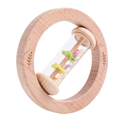 Baby Rassle Toy - Holzmusik -sensorisches Instrument 11,5 cm, Leichte sichere Bildungsentwicklung für Augenkoordination | Interaktives Lernspiel Mädchen Kinder frühkindlich Baby Rassle Toy - Holzmusik -sensorisches Instrument 11,5 cm, Leichte sichere Bildungsentwicklung für Augenkoordination | Interaktives Lernspiel Mädchen Kinder frühkindlich von Generisch