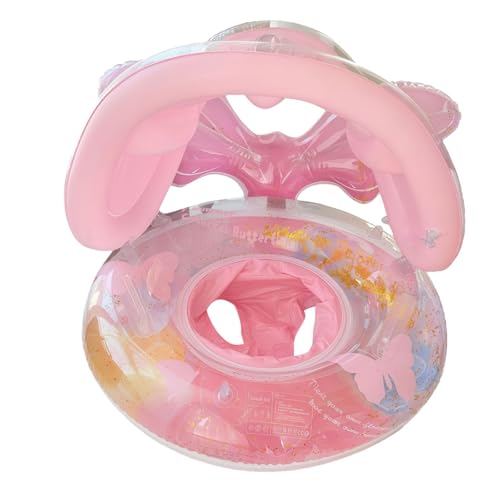 Baby Schwimmring Premium Schwimmhilfe Sicherer Schwimmreifen für Kleinkinder mit Sonnendach Abnehmbaren Sonnenschutz Verstellbare Schultergurte Aufblasbarer Baby Schwimmtrainer für ab 3-36 Monate Baby Schwimmring Premium Schwimmhilfe Sicherer Schwimmreifen für Kleinkinder mit Sonnendach Abnehmbaren Sonnenschutz Verstellbare Schultergurte Aufblasbarer Baby Schwimmtrainer für ab 3-36 Monate von Generisch