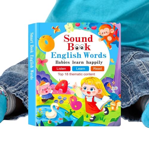 Baby Sound Books, Babybücher und Spielzeug mit Sound, Elektronisches Spielzeug Mit Sprachfunktion Und Sensorik Für Kinder Zum Lesen Lernen von Generisch