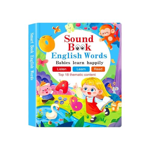 Baby Sound Books - Lernspielzeug Interaktive Bücher | Sprechende Lernspiele Für Kinder Sprachentwicklung Baby Sound Books - Lernspielzeug Interaktive Bücher | Sprechende Lernspiele Für Kinder Sprachentwicklung von Generisch