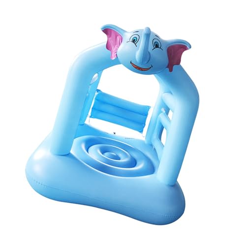 Baby aufblasbares Trampolin | Château aufblasbar für Kinder sicher und dick - süßes Elefantenblettierhaus für den Kindergartenpark, tolles Geschenk für Kinder von Generisch