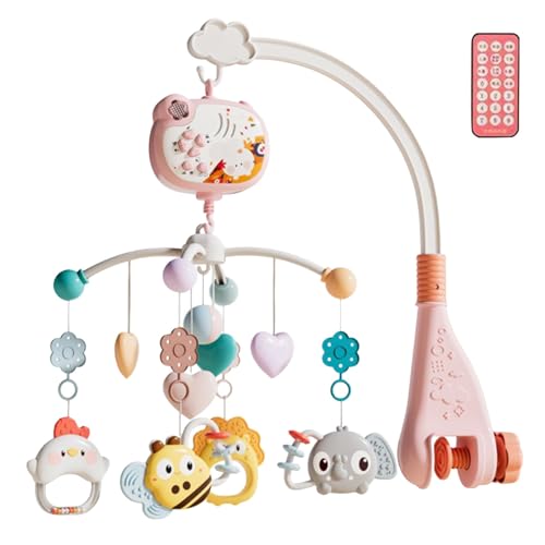 Babybett Holz Mobile Süße Tiere Hängende Dekorationen mit Gehäkelten Sternen Baby Windspiel Geschenk für Baby Mädchen Jungen Babybett Holz Mobile Süße Tiere Hängende Dekorationen mit Gehäkelten Sternen Baby Windspiel Geschenk für Baby Mädchen Jungen von Generisch