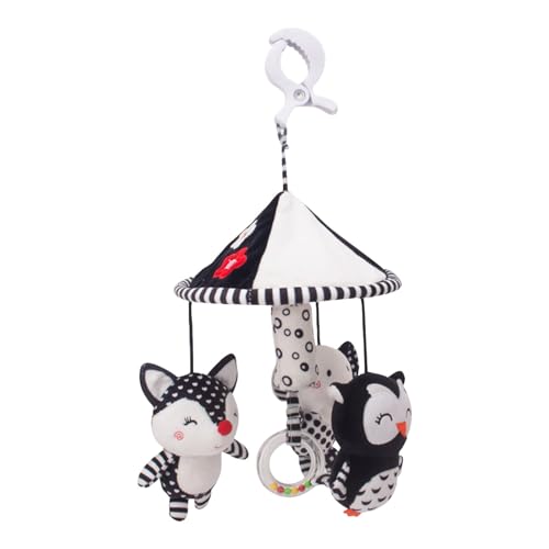 Babybett Holz Mobile Süße Tiere Hängende Dekorationen mit Gehäkelten Sternen Baby Windspiel Geschenk für Baby Mädchen Jungen Babybett Holz Mobile Süße Tiere Hängende Dekorationen mit Gehäkelten Sternen Baby Windspiel Geschenk für Baby Mädchen Jungen von Generisch