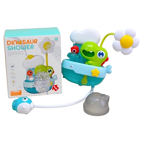 Babyduschbrause - Duschkopf Für Kleinkinder - Schwimmendes Sensorik Dinosaurier Badespielzeug Mit Sprühfunktion Für Küche, Reisen & Schwimmbad Wasserspaß Babyduschbrause - Duschkopf Für Kleinkinder - Schwimmendes Sensorik Dinosaurier Badespielzeug Mit Sprühfunktion Für Küche, Reisen & Schwimmbad Wasserspaß von Generisch