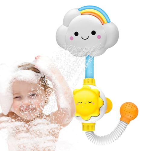 Babypartykopf Für Badewanne - Abs Babybadspielzeug | Regenbogenwolkenspray Wasser Babyparty Sprühgerät,interaktives Sensorisches Kleinkindspielzeug Für Kinder, , Mädchen Spaß Badeziel Babypartykopf Für Badewanne - Abs Babybadspielzeug | Regenbogenwolkenspray Wasser Babyparty Sprühgerät,interaktives Sensorisches Kleinkindspielzeug Für Kinder, , Mädchen Spaß Badeziel von Generisch