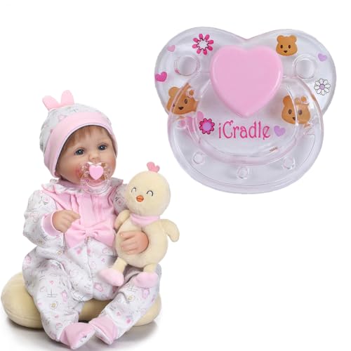 Babypuppe mit Schnuller - magnetische, Kauwerkzeuge | Perfektes Spielset für alle Puppen mit idealem vorgetäuschtem Spielgeschenk, kleine Mädchen und für Kinder, Geburtstag, Feiertage, Rollensp Babypuppe mit Schnuller - magnetische, Kauwerkzeuge | Perfektes Spielset für alle Puppen mit idealem vorgetäuschtem Spielgeschenk, kleine Mädchen und für Kinder, Geburtstag, Feiertage, Rollensp von Generisch