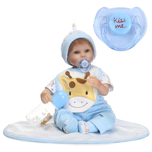 Babypuppe mit Schnuller - magnetische, Kauwerkzeuge | Perfektes Spielset für alle Puppen mit idealem vorgetäuschtem Spielgeschenk, kleine Mädchen und für Kinder, Geburtstag, Feiertage, Rollensp Babypuppe mit Schnuller - magnetische, Kauwerkzeuge | Perfektes Spielset für alle Puppen mit idealem vorgetäuschtem Spielgeschenk, kleine Mädchen und für Kinder, Geburtstag, Feiertage, Rollensp von Generisch