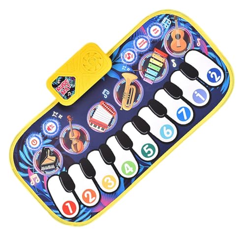 Babyspielmatte mit Klavier, Musikmatte | Animal Sounds Floor Piano Matte | -Musikinstrumente, Kriechspielzeug, Keyboard -Lernspielzeug für Zuhause und Schule von Generisch