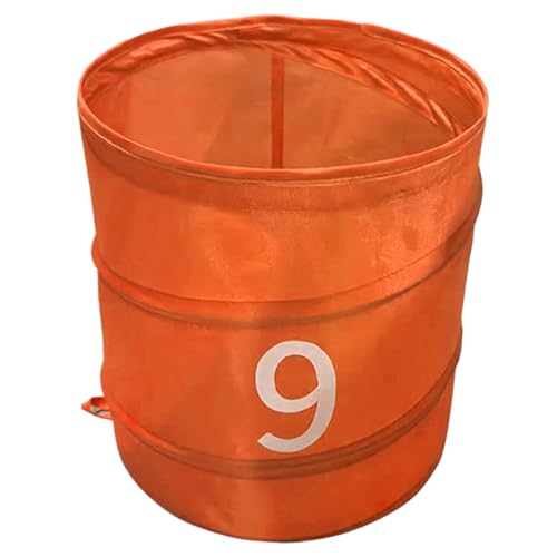 Backyard Golfgame Bucket Set, Organizer Für Golf, Rasengolf Spiel Eimer, Faltbarer Behälter Für Gartengolf Spiel, Tragbarer Sport Organizer Für Rasen Park Garten Grünfläche von Generisch
