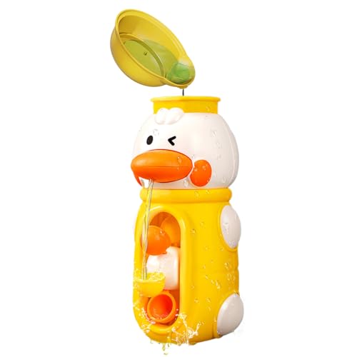 Badespielzeug - Entchen Badespielzeug Mit Drehbarem Wasserrad & Saugnapf - Dusche Spaß Mit Drehbarem Wasserrad & Sinnesaktivitäten Als Geschenk Für Und Mädchen Badespielzeug - Entchen Badespielzeug Mit Drehbarem Wasserrad & Saugnapf - Dusche Spaß Mit Drehbarem Wasserrad & Sinnesaktivitäten Als Geschenk Für Und Mädchen von Generisch