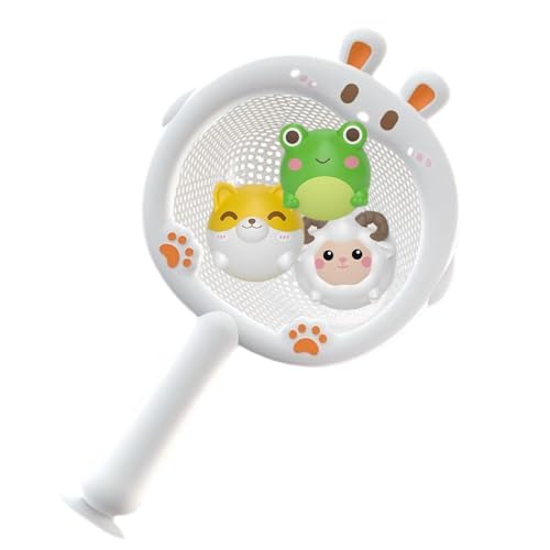Badespielzeug für Kinder, Fischereinetz Set,Schwebendes Light Up Bath Toy - Multifunktionales Badezimmerversorgungen für Badezimmer, Pool im Freien, , Park und Innenhof Badespielzeug für Kinder, Fischereinetz Set,Schwebendes Light Up Bath Toy - Multifunktionales Badezimmerversorgungen für Badezimmer, Pool im Freien, , Park und Innenhof von Generisch