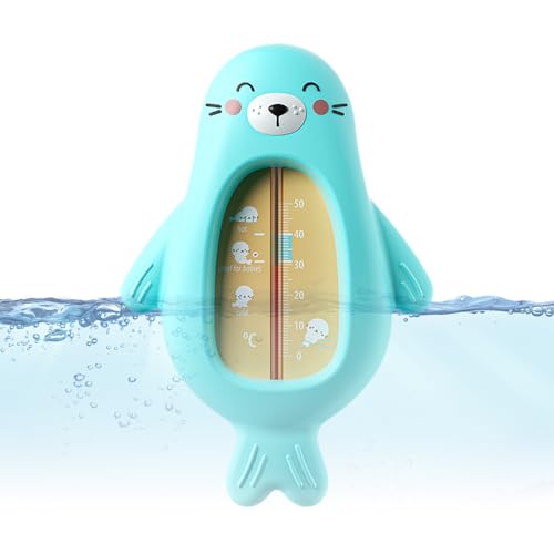 Badethermometer für Babys – schwimmendes Badespielzeug für Babys und Kleinkinder | Sicherheitstemperatur-Wasserthermometer | Schwimmspielzeug | Spielzeug a tem Badethermometer für Babys – schwimmendes Badespielzeug für Babys und Kleinkinder | Sicherheitstemperatur-Wasserthermometer | Schwimmspielzeug | Spielzeug a tem von Generisch