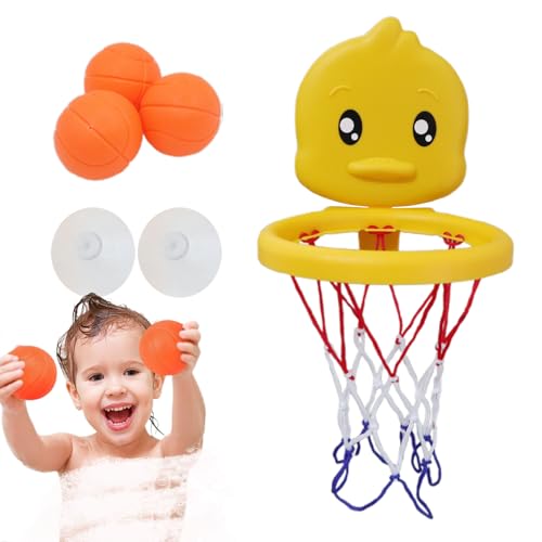 Badewanne Basketball Hoop, Bad Basketball Hoop - Cartoon Badewanne Basketballnetz | Badezimmerspiel Interaktives Wasserspiel Set tragbar für Pool Beach Home Kindergarten Badewanne Basketball Hoop, Bad Basketball Hoop - Cartoon Badewanne Basketballnetz | Badezimmerspiel Interaktives Wasserspiel Set tragbar für Pool Beach Home Kindergarten von Generisch