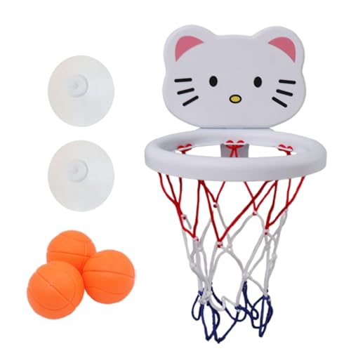 Badewanne Basketball Hoop, Bad Basketball Hoop - Cartoon Basketball Hoop - Interaktives Badezimmer -Spiel tragbares Wasserspiel Set für Hinterhof Schlafzimmer Geburtstag Vorschule Badewanne Basketball Hoop, Bad Basketball Hoop - Cartoon Basketball Hoop - Interaktives Badezimmer -Spiel tragbares Wasserspiel Set für Hinterhof Schlafzimmer Geburtstag Vorschule von Generisch