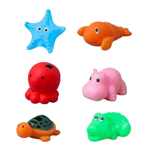 Badewanne Squirt Toy - Space Rocket Water Play Toys | Kinder Duschspielzeug | Poolspielzeug Squeeze | Kleinkinder Kinder Schwimmbad Spielzeug | Squirt Duschwasserspielzeug Für Zuhause, Büros von Generisch