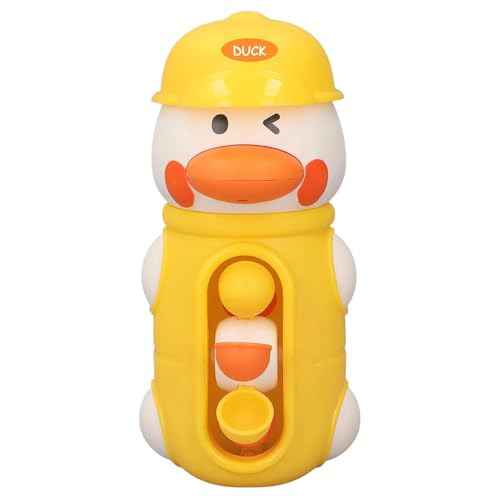 Badewannenspiele für die frühe Kindheit | Ente mit Saugnapf und Wassermühle für die Badewanne - sensorische Duschaktivitäten mit Lernspielen für Geburtstagsfeiern und Mädchen Badewannenspiele für die frühe Kindheit | Ente mit Saugnapf und Wassermühle für die Badewanne - sensorische Duschaktivitäten mit Lernspielen für Geburtstagsfeiern und Mädchen von Generisch