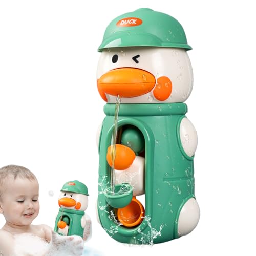 Badewannenspielzeug Für Kleinkinder, Badespielzeug Für Kleinkinder Ab 2-4 Jahren, Dusche Spaß Mit Drehbarem Wasserrad & Sinnesaktivitäten Als Geschenk Für Und Mädchen von Generisch