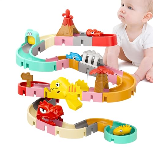Badewasserkugelstrecke für Baby, Badewanne Spielzeugrutsche - Dusche auseinander nehmen Set für Kinder,Interaktive Saugnapfbecher Wandbad Slippery Spielzeug für 5-7 Jahre alt Badewasserkugelstrecke für Baby, Badewanne Spielzeugrutsche - Dusche auseinander nehmen Set für Kinder,Interaktive Saugnapfbecher Wandbad Slippery Spielzeug für 5-7 Jahre alt von Generisch