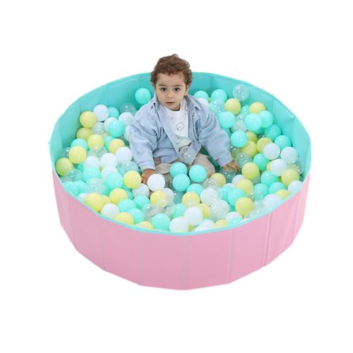 Bällebad Kinder 80x26cm Bällepool Für Baby, Kinder, Haustiere, Tragbar, Kinderzimmer, Bällebad Bällepool Faltbare Spielplatz (ohne Kugeln) von Generisch