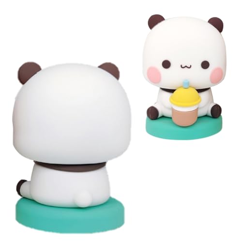 Bär Miniaturfiguren - Bär Spielzeugfiguren | Anime Figur Mini Spielzeug Comic Sammlerstück | Garten-Miniaturfiguren | Cartoon-Desktop-Ornamente | handgefertigte Figuren-Partygeschenke von Generisch