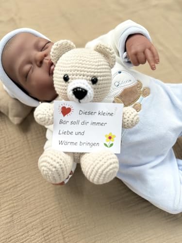 Bär Teddy, Stofftier Kuscheltier Plüschtier für Jede Generation,15 cm lang Handrbeit Amigurumi, Spielzeug Geschenk Geburstag, Weihnachten Valentinstag Bär Teddy, Stofftier Kuscheltier Plüschtier für Jede Generation,15 cm lang Handrbeit Amigurumi, Spielzeug Geschenk Geburstag, Weihnachten Valentinstag von Generisch