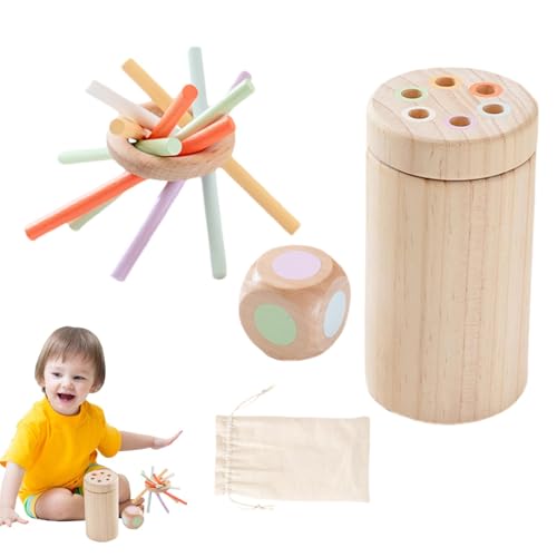 Balance-Spielzeug für Kinder, Farbsortierspielzeug für Kleinkinder von 1–3 Jahren - Zählspielzeug, farblich passendes Balance-Stick-Spielzeug aus | Lernspielzeug, Geduldstraining, sensorisches Balance-Spielzeug für Kinder, Farbsortierspielzeug für Kleinkinder von 1–3 Jahren - Zählspielzeug, farblich passendes Balance-Stick-Spielzeug aus | Lernspielzeug, Geduldstraining, sensorisches von Generisch