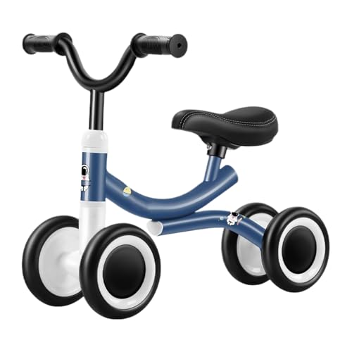 Balancing für Baby - Trainingrad für Kleinkinder, Baby Scooter | Verstellbares 4 -Rad -Kleinkindbalchenbikes, Leichtes Reitspielzeug im Freien für 1 bis 3 Jahre alte, Mädchen und K von Generisch