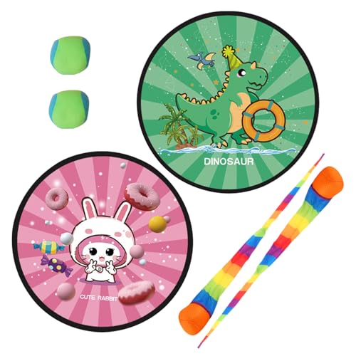 Ball -Ball -Set | Ball Und Catch Game | Handpaddelfangsspielzeug | Kinder Werfen Spiel | Rebound Catch Game | Grip Ball Toy | Eltern-Kind-Interaktives Spiel, Perfektes Ostergeschenk Für Und Mäd von Generisch