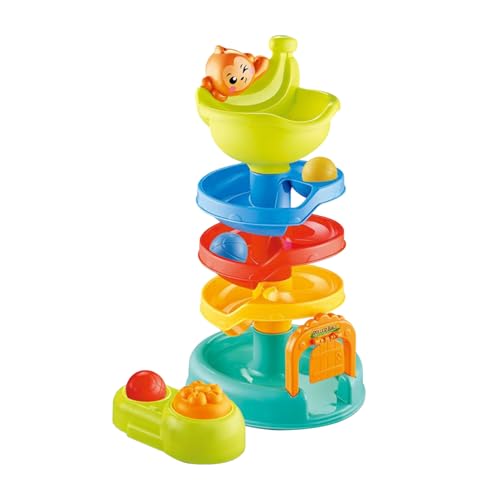 Ball Drop Toy Set | Turm Ballspiel Lernspiel | Eltern Kind Interaktion Stapelspiel Tischspiel Geschenk von Generisch