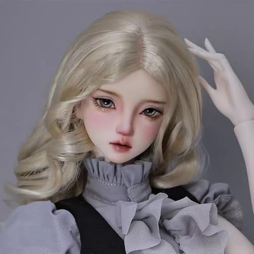 Ball Jointed Doll with Long Curly Hair, Full Outfit and Makeup for Collectors and Display Ball Jointed Doll with Long Curly Hair, Full Outfit and Makeup for Collectors and Display von Generisch