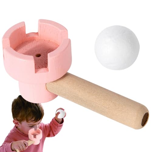 Ballblasspielzeug mit Ballblasen | Atemübungsspielzeug | Schwebende Blow Pipe Bälle Spiel Spielzeug | Pfeife schwimmende Blasrohrkugeln | Natürliches Holzblasspielzeug | Für Kinder, Gleichgewicht Ballblasspielzeug mit Ballblasen | Atemübungsspielzeug | Schwebende Blow Pipe Bälle Spiel Spielzeug | Pfeife schwimmende Blasrohrkugeln | Natürliches Holzblasspielzeug | Für Kinder, Gleichgewicht von Generisch