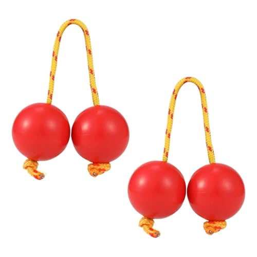 Ballinstrument, Kashka Instrument, Percussion Set Kompakte Größe Lebendige Sound Show Zubehör Dance Rhythmus Event Performance 2 Paar Set Festlich Shaker Rassel für Musik 5.0 cm Ballinstrument, Kashka Instrument, Percussion Set Kompakte Größe Lebendige Sound Show Zubehör Dance Rhythmus Event Performance 2 Paar Set Festlich Shaker Rassel für Musik 5.0 cm von Generisch