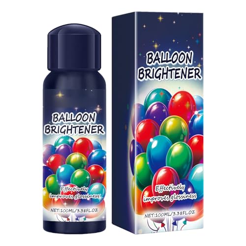 Ballonspray Shine – Glanzverstärker für Latexballons | 100 ml Glanzspray für Event-Ballons, Hochzeits-Party-Dekorationen, Geburtstagsbedarf, langanhaltender Ballonaufheller Ballonspray Shine – Glanzverstärker für Latexballons | 100 ml Glanzspray für Event-Ballons, Hochzeits-Party-Dekorationen, Geburtstagsbedarf, langanhaltender Ballonaufheller von Generisch