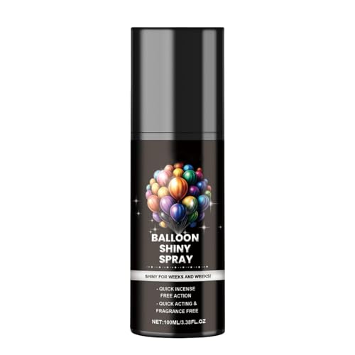 Balloon Spray Glanz - 100ml Balloon Highlighter Spray | Glanzspray für Luftballons | Ballonspray Hochglänzend von Generisch
