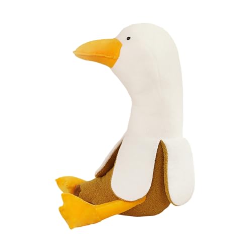 Bananenkissen Spielzeug Süße Banane Stofftier Kinder Gelb oder Grün Trainings-AssistenzToy (Brown, 50cm) von Generisch