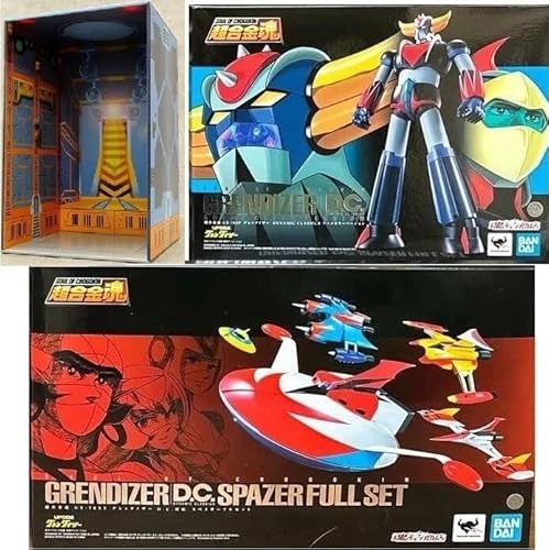 Bandai Goldrake & Ufo Roboter Soul Of Chogokin GX-76SP Grendizer & GX-76X3 Spazer & Paper Hangar Limited Bandai Goldrake & Ufo Roboter Soul Of Chogokin GX-76SP Grendizer & GX-76X3 Spazer & Paper Hangar Limited von Generisch
