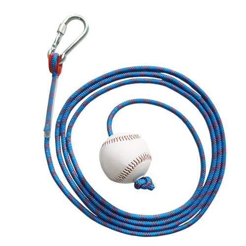 Baseball-Schaukel-Trainer, Schlagseil-Trainingswerkzeug, Softball-Pitching-Zubehör, verstellbarer Haltegurt für Übungen, 7,2 cm, Wurfübungen, Kinder, Jugendliche, Reisen, Sport Baseball-Schaukel-Trainer, Schlagseil-Trainingswerkzeug, Softball-Pitching-Zubehör, verstellbarer Haltegurt für Übungen, 7,2 cm, Wurfübungen, Kinder, Jugendliche, Reisen, Sport von Generisch