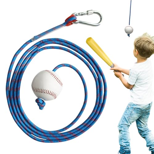 Baseball-Trainingsgerät | Schlagseil Baseball-Trainingsgerät – Softball-Pitching-Übungsgurt Wurfzubehör tragbar für Outdoor-Sportarten im Park Baseball-Trainingsgerät | Schlagseil Baseball-Trainingsgerät – Softball-Pitching-Übungsgurt Wurfzubehör tragbar für Outdoor-Sportarten im Park von Generisch