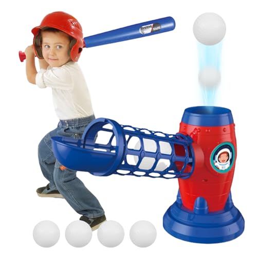Baseball Wurfmaschinen - Kugelwerfer mit einstellbarer Geschwindigkeit, Schlagprobentrainer | Automatischer Arm Designstil, Jugendtraining-Thema, Konfiguration von Generisch
